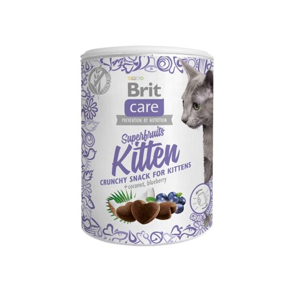 BRIT CARE CAT SNACK SUPERFRUITS KITTEN