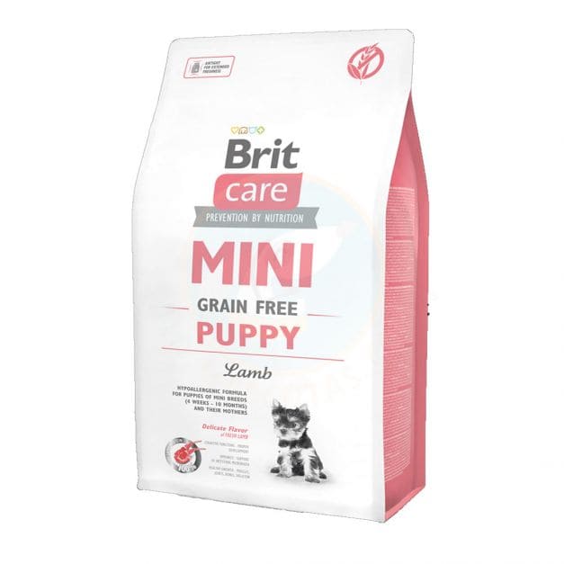 BRIT CARE MINI GRAIN FREE PUPPY - LAMB