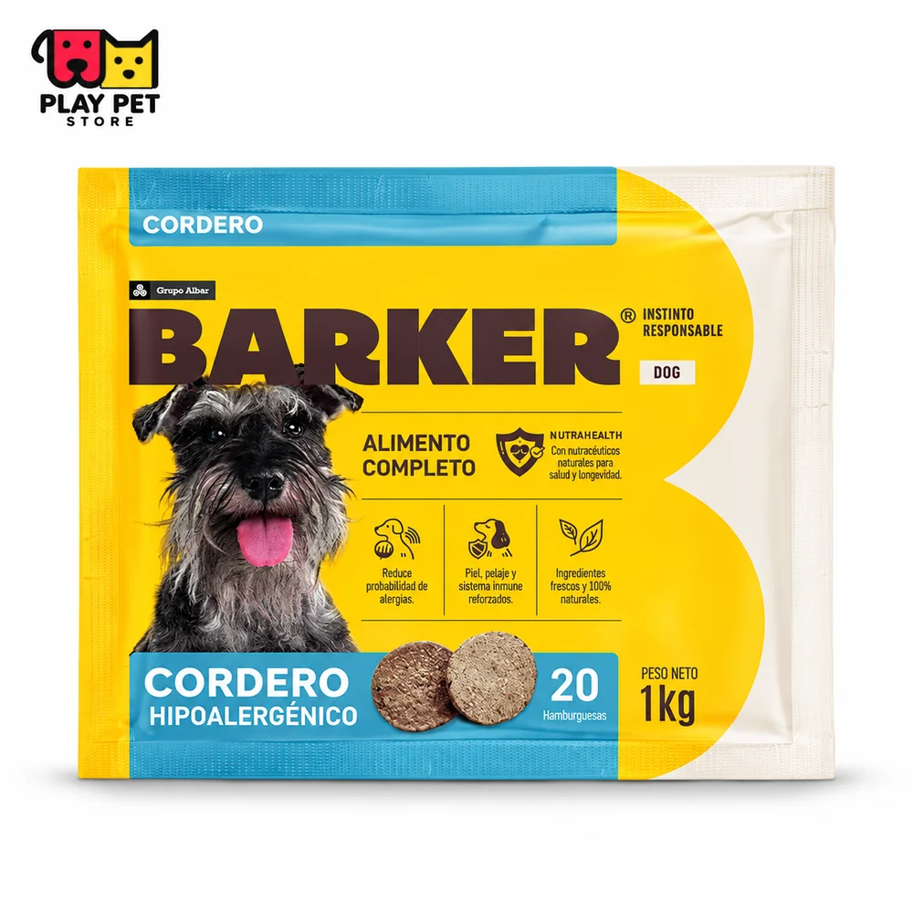 Barker Dog Cordero — 1 kg