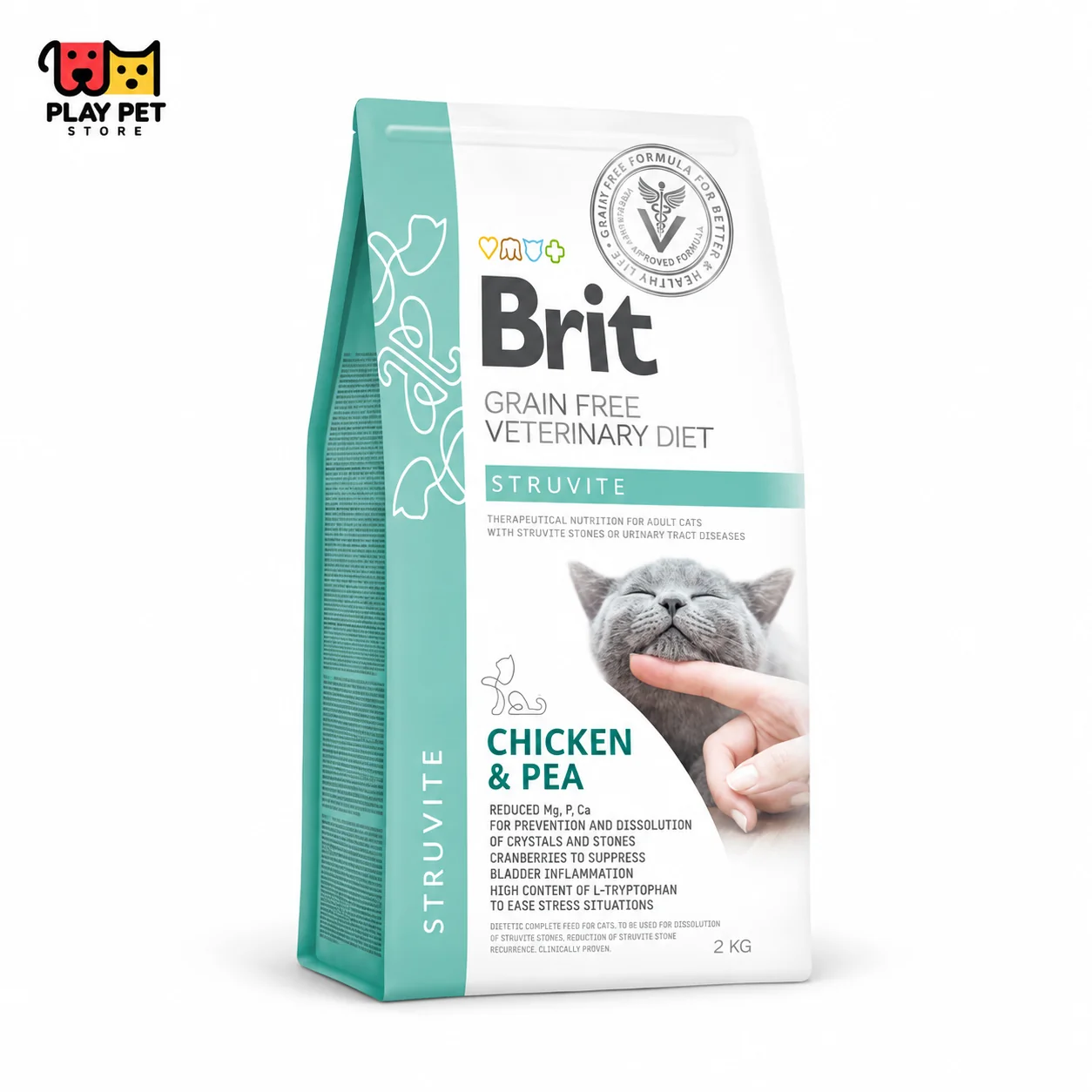 Brit Veterinary Diet Struvite Cat — 2 kg