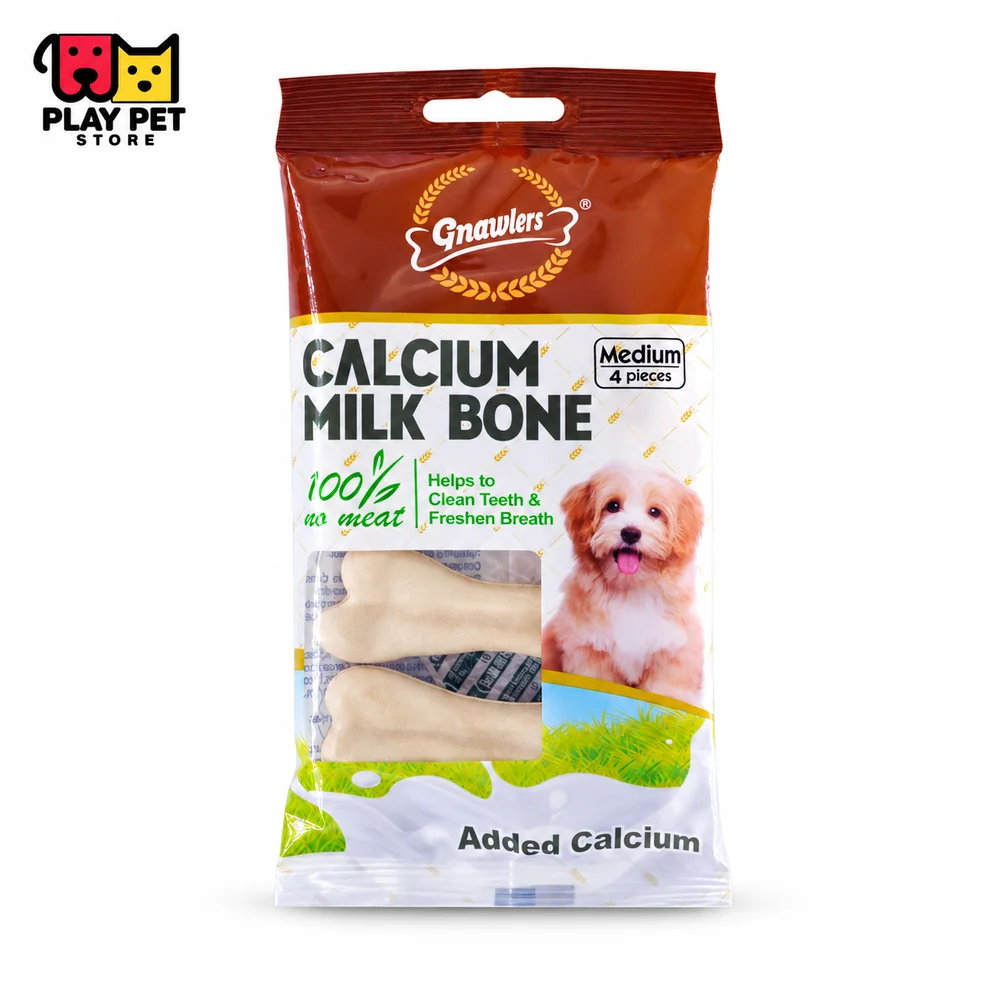 Gnawlers Calcium Milk Bone Medium