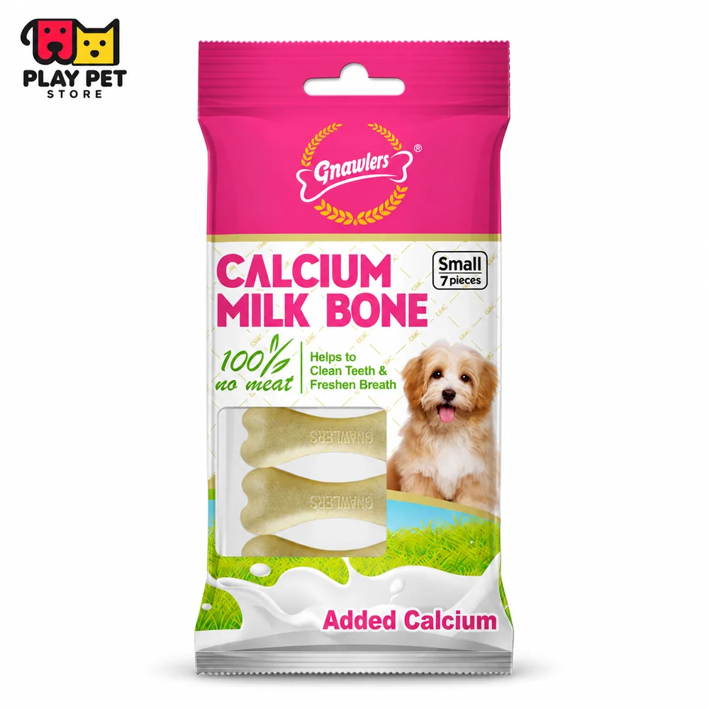 Gnawlers Calcium Milk Bone Small