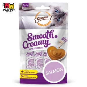 Gnawlers Smooth & Creamy Salmón — 4 × 15 g