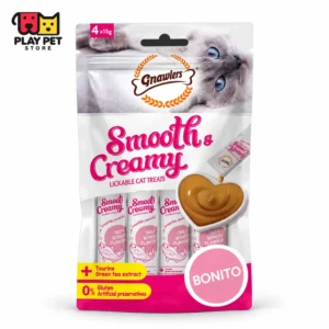 Gnawlers Smooth & Creamy Bonito — 4 × 15 g