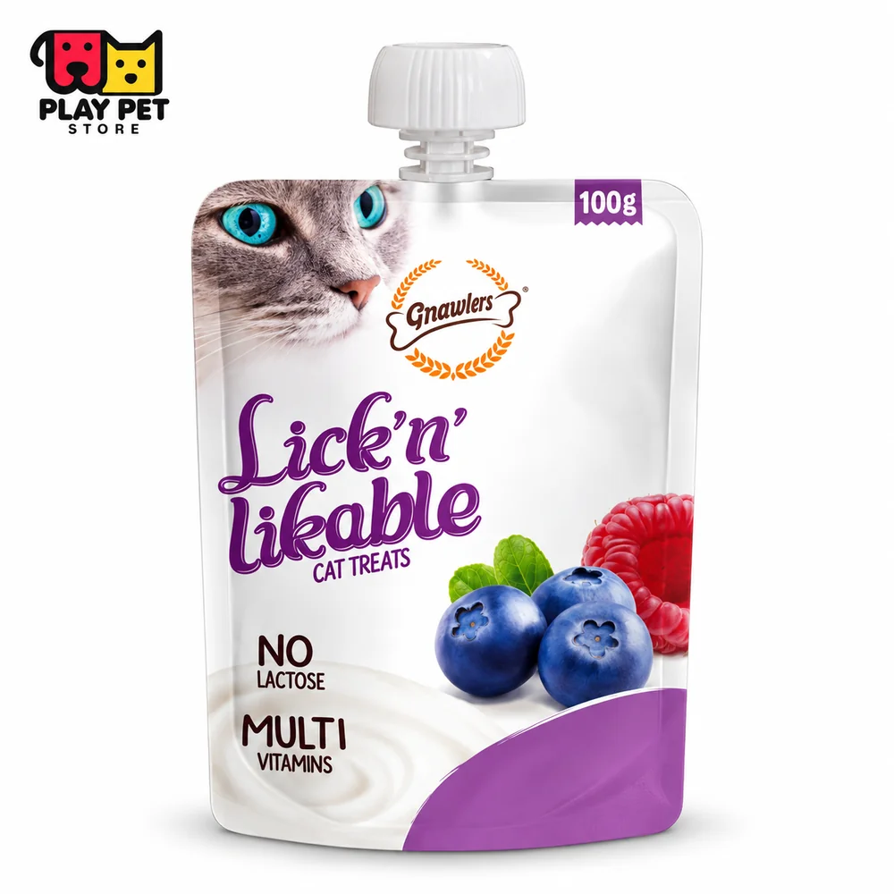 Gnawlers Lick’n’Likable Yogur y Arándanos — 100 g
