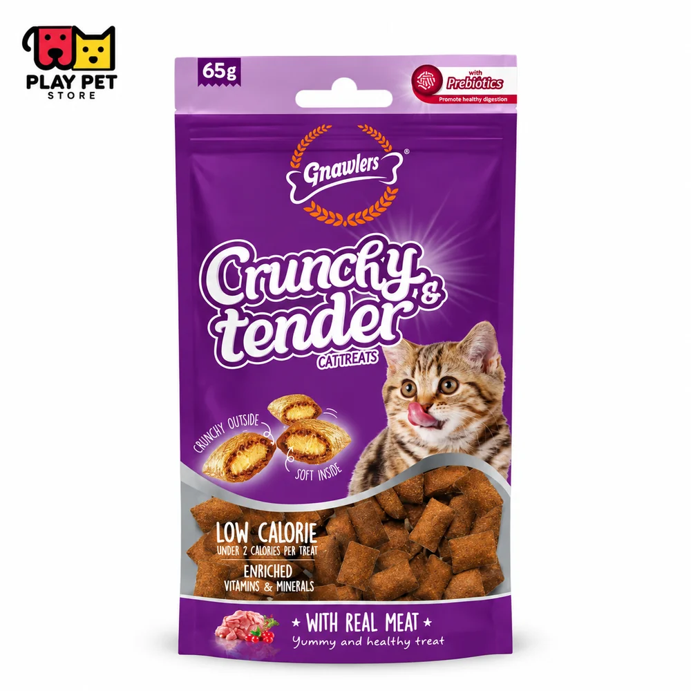 Gnawlers Crunchy & Tender Salmón — 65 g