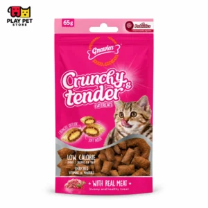 Gnawlers Crunchy & Tender Salmón y Leche — 65 g