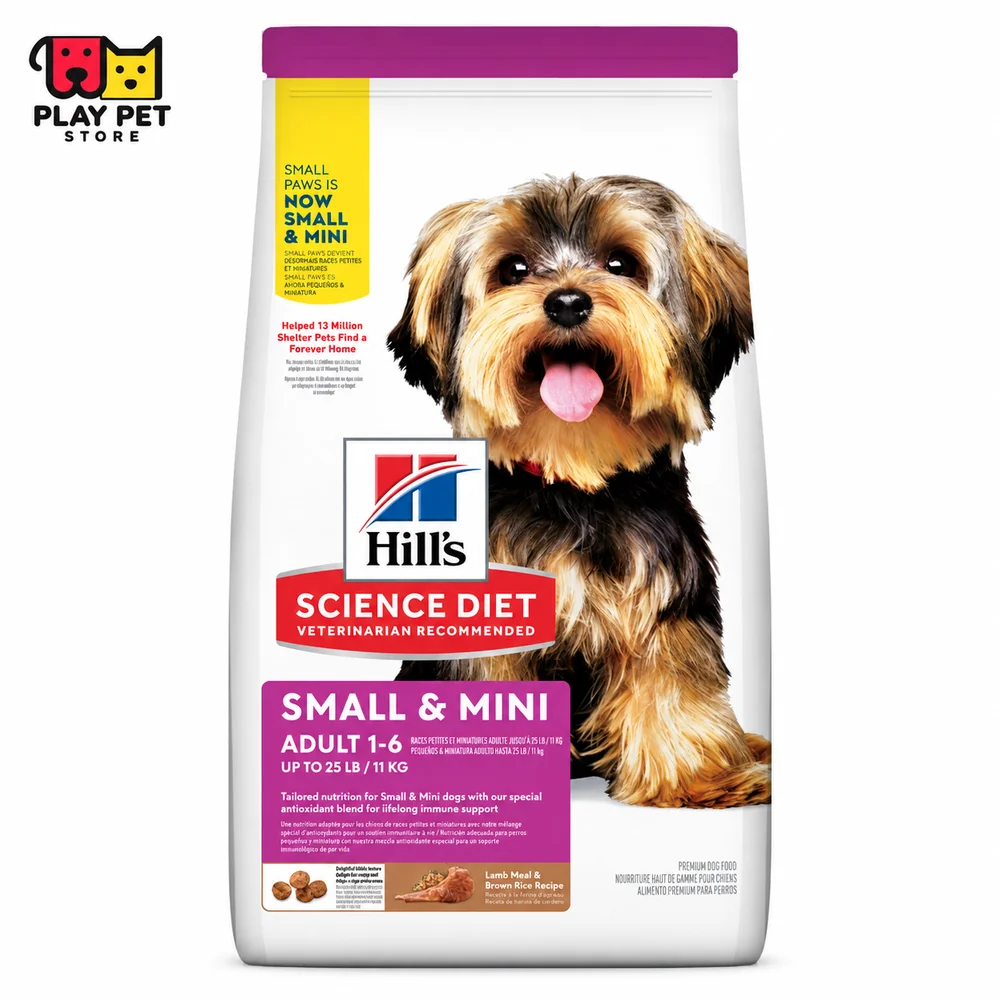 Hill’s Science Diet Small & Mini Cordero y Arroz — 2 kg