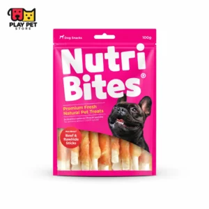 Nutri Bites Beef & Rawhide Sticks — 100 g