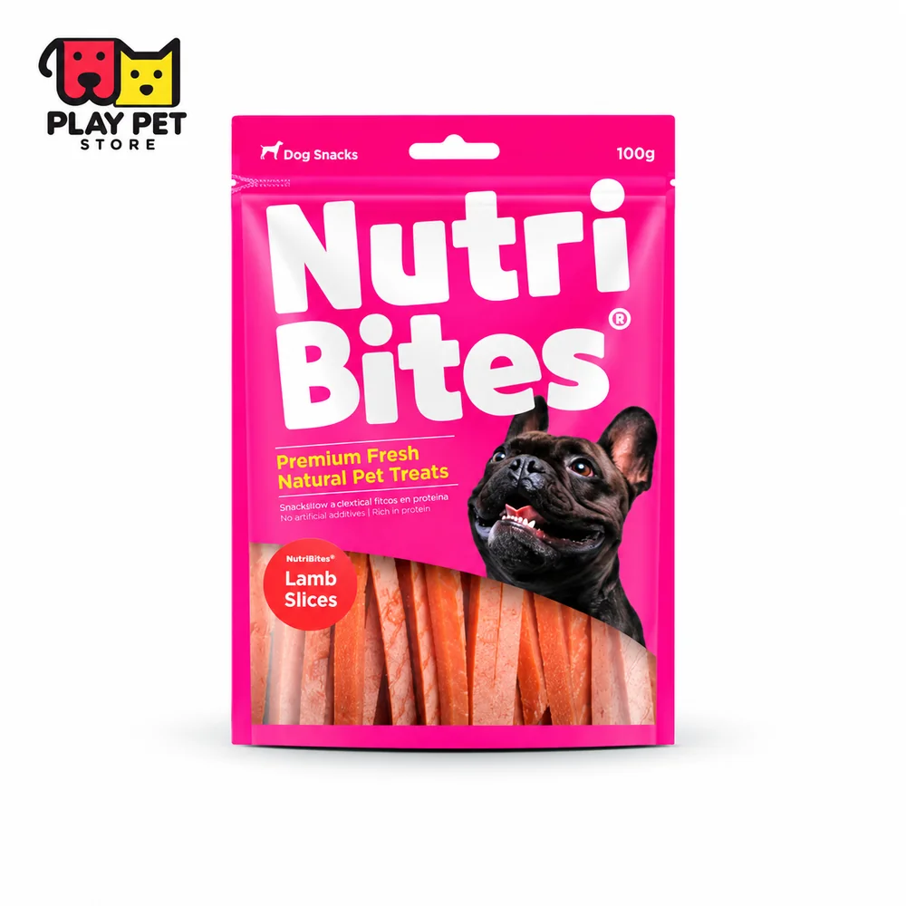 Nutri Bites Lamb Slices — 100 g